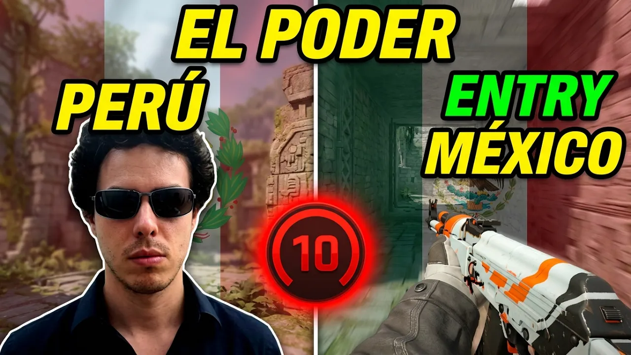 HAGO TODAS LAS ENTRY con MEXICANOS, EL PODER PERÚ MEXICO en ANCIENT AZTECA #cs2 #counterstrike2