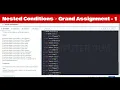 Nested Conditions Grand Assignment - 1 Name of Month