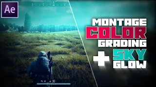 montage color grading sky glow in after effects no 3rd party plugins ae tutorials