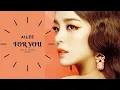 Lagu AILEE - FOR YOU (너를 위해) HAN/ROM/ENG LYRICS  ( KING OF MASKED SINGER)