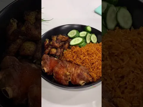 Jollof Done Right #youtubeshorts #shorts #cooking