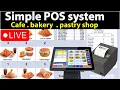 simple pos system for small business with Bill Printing in java Touch screen POS