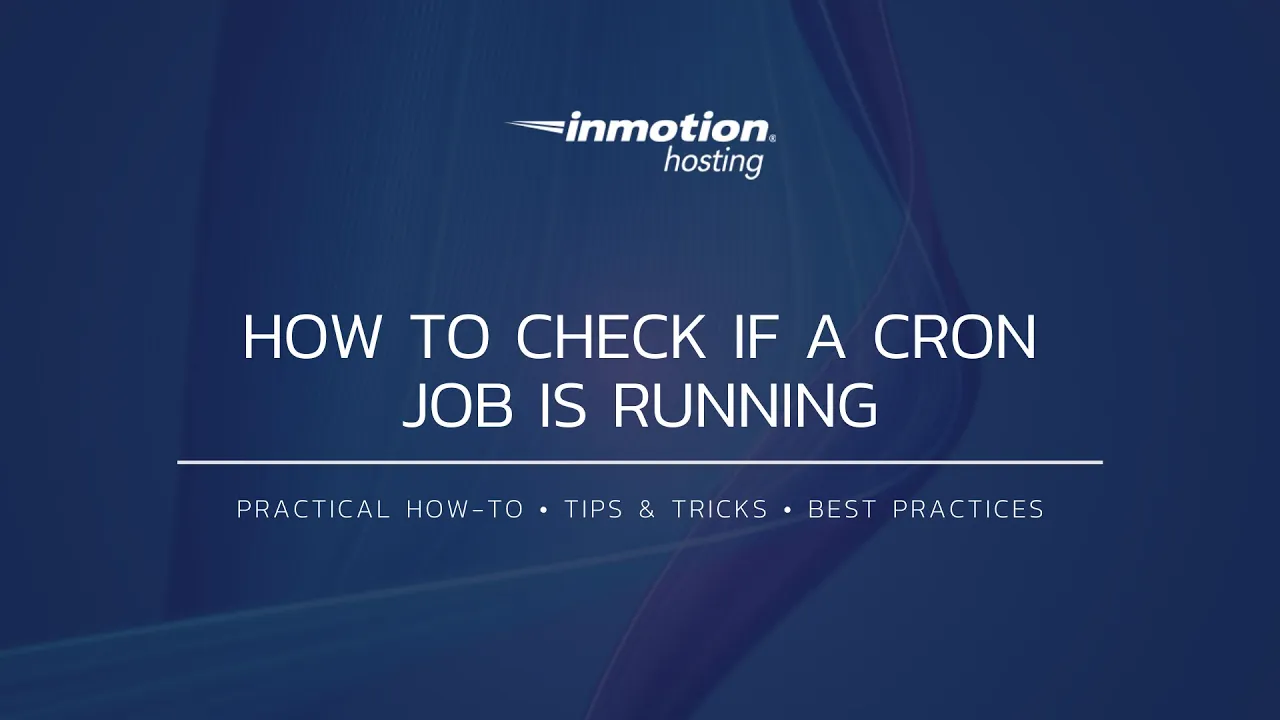How to Check if a Cron Job Is Running