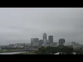 Foggy Skies Over Downtown Des Moines Timelapse Iowa Aug 2024