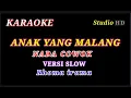 Download Lagu ANAK YANG MALANG KARAOKE NADA COWOK // VERSI SLOW// Rhoma irama