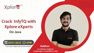 How To Crack The InfyTQ Java Certification Test In 2022 Live Session By Industry Expert