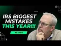 IRS Top 10 Tax Mistakes Avoid These Common Errors