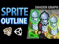 Sprite Outline Animated - 2D Shader Graph Tutorial