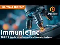 Immunic CEO on Q2 progress and Phase 3 MS trial milestones