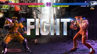Street Fighter 6 MENARD M Bison Vs CABA Guile SF6 High Level Matches 