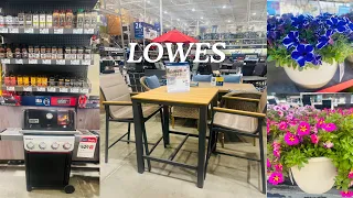 Lowes Shop with Me Garden Grilling Patio Furniture Outdoor Rugs Coolers More