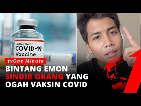 JLEBB! Bintang Emon Sindir Orang yang Tak Mau Vaksinasi Covid-19