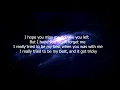 Joseph Black - (i hope you) miss me (Lyrics)