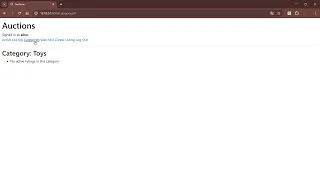 Project 2 - Commerce CS50 s Web Programming with Python and JavaScript