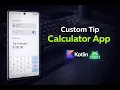 Custom Tip Calculator App using Android Studio