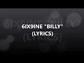 TEKASHI 6IX9INE BILLY “Lyrics“