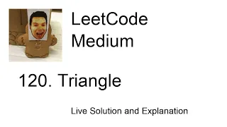 120 Triangle Leetcode Medium