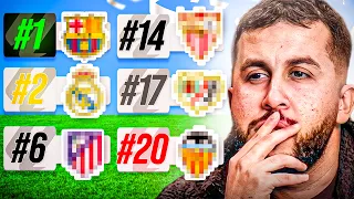 MY 1-20 LA LIGA PREDICTIONS