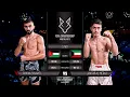 Lagu Rakan Canwati vs Jaafar Al Meraj | MUAY THAI FULL FIGHT | FERA Championship
