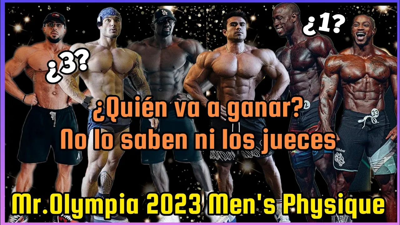 MEN'S PHYSIQUE OLYMPIA 2023 ???? ANÁLISIS y PREDICCIÓN | Mi top 5 NI IDEA