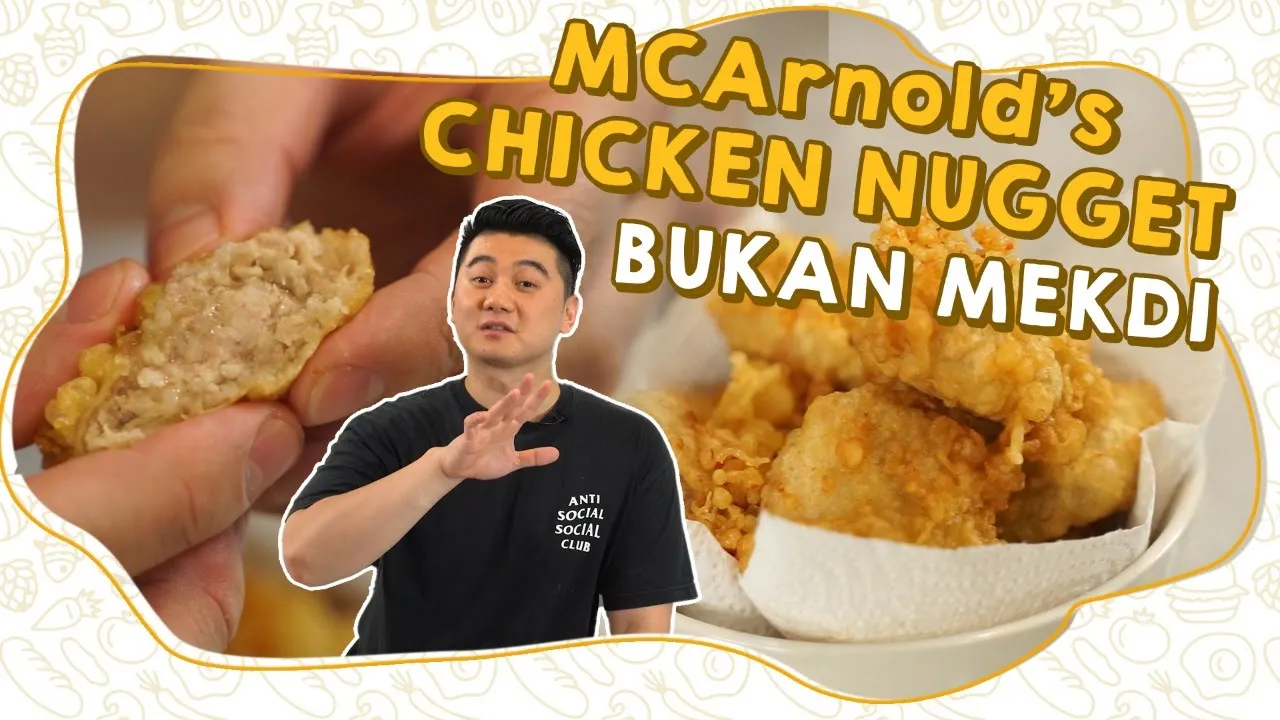 Resep CHICKEN NUGGET Ala McDonald's: Krispi & Gurihnya Sampai Ke Dalam!