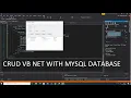 Crud VB Net With MySql Database