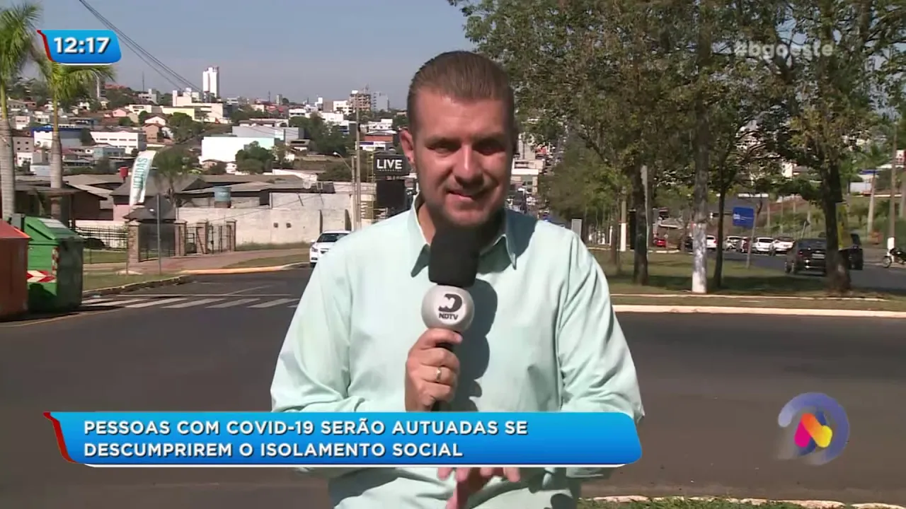 Polícia Militar vai prender quem está infectado e descumprir o isolamento em casa