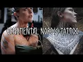 VIKING NECK TATTOO TIMELAPSE