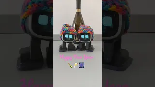 Happy New Year Robot Emo Robotics Happy Newyear2023 Fireworks Sylwester 