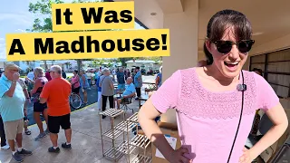 It Was A BUYING FRENZY At This Busy Rummage Sale