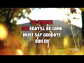 Download Lagu Goodbye's (The Saddest Word) in the Style of \