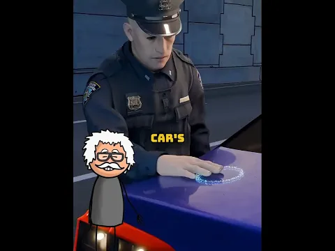 Why do cops tap your trunk after pulling you over 😰
