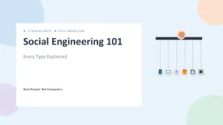 Social Engineering 101: Every Type Explained I Tech Trends