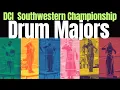 Drum Major Salutes at DCI Southwestern Championships San Antonio TX Jul 18 2026