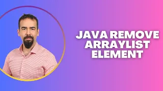 Java Remove ArrayList Element