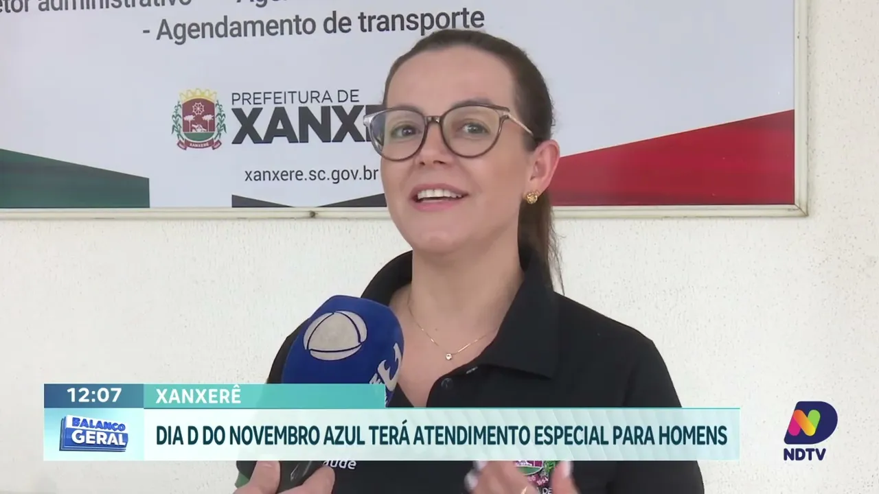 Xanxerê Realiza 'Dia D' do Novembro Azul com Ações de Conscientização e Cuidados para os Homens