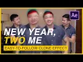 How to Clone or Split Yourself Into Two After Effects CC Easy-To-Follow Tutorial