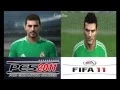 Pro Evolution Soccer 2011 x Fifa 11 Faces |  HD ~ 1080*