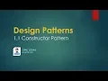1 1 Creational Design Patterns The Constructor Pattern