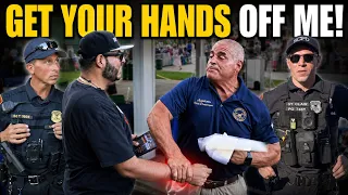Unhinged Legislator ATTACKS Long Island Audit At Police Propaganda Event! 