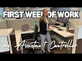 First Week of my New Job as Assistant Controller super long vlog overwhelming exciting crazy