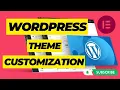 WordPress Theme Customization Full Course Bangla 2024 Theme Customization in WordPress Class 05