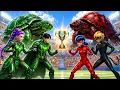 Golden Family VS Ladybug Family RUMI Wins Dog Racing Championship Midnight Idol Hunters