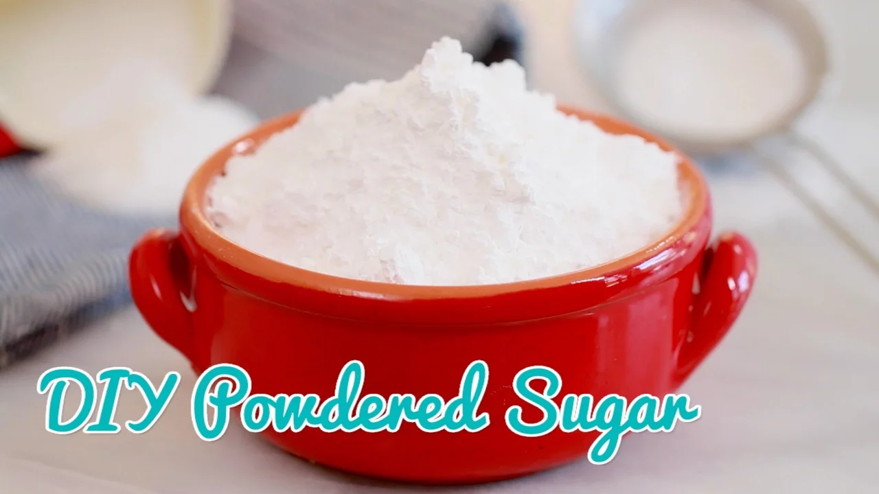 How to Make Powdered Sugar - Gemma