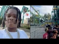 I m 200 Centimeters 42 Dugg Asks If He s Tall Enough To Get On The Rollercoaster