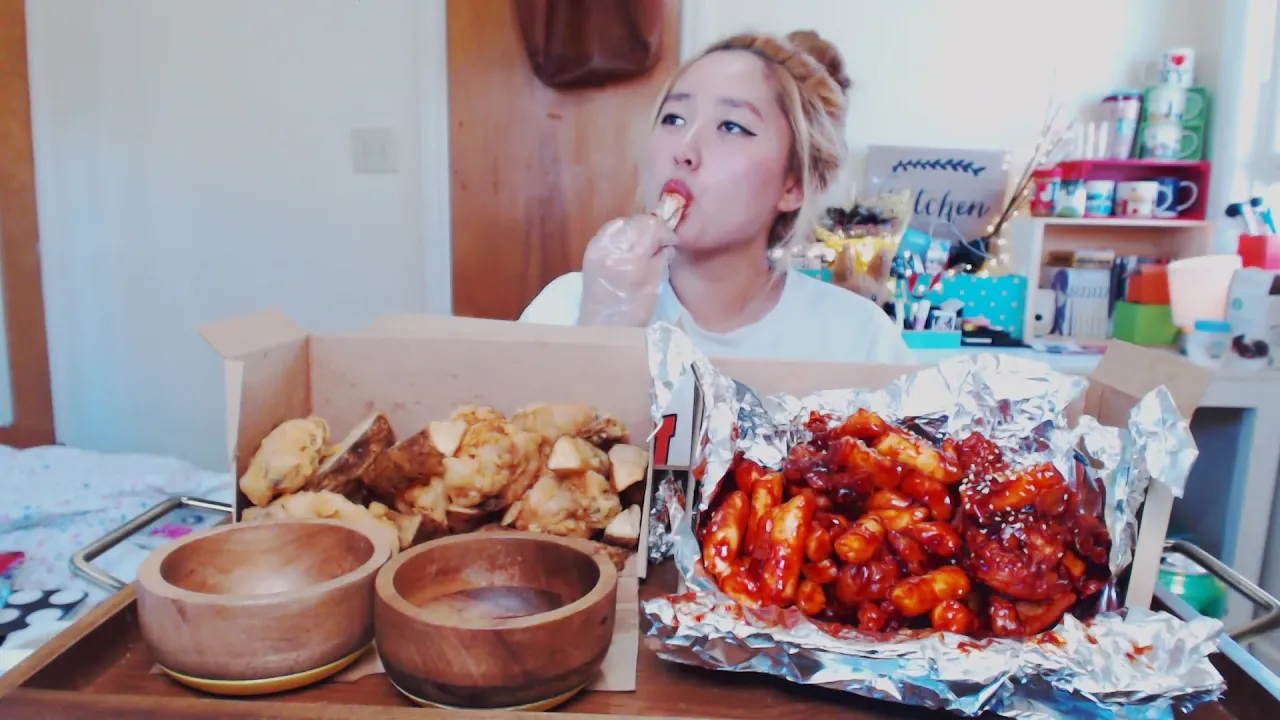 How to create Korean Fried Chicken like a PRO !!   MUKBANG
