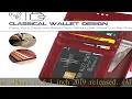 Arae Case for iPhone 11 PU Leather Wallet Case Cover Stand Feature with Wrist Strap and 4-Slots