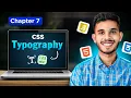 Master CSS Typography Create Stunning Text for Your Website Frontend Developer Course