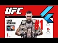 Flutter UFC Mobile Web Responsive UI