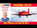 Download Lagu FMS Pilatus PC-21 - Where Have You Been All My Life?